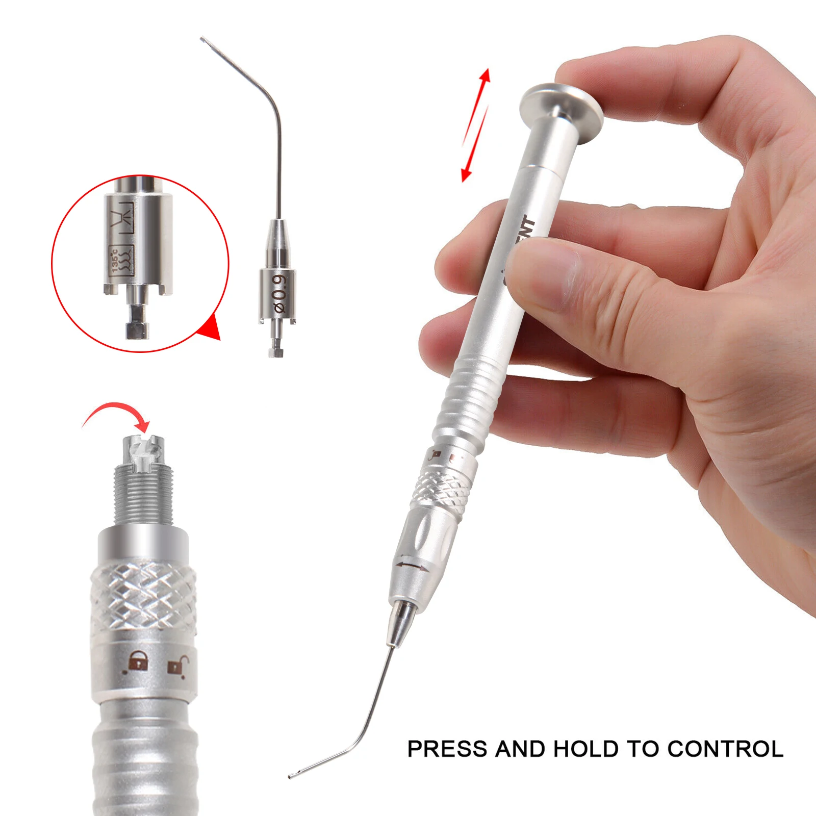 Hot Sell ! den tal Root Canal File Extractor Endo Broken Files Removal System Holder Tools Endodontic Kit