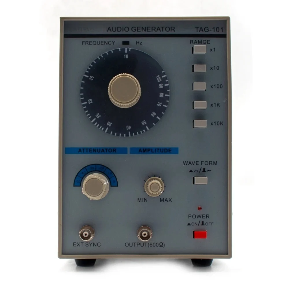 

10Hz-1MHz Low Frequency Signal Generator (TAG-101) – AC 100-240V Audio Signal Source