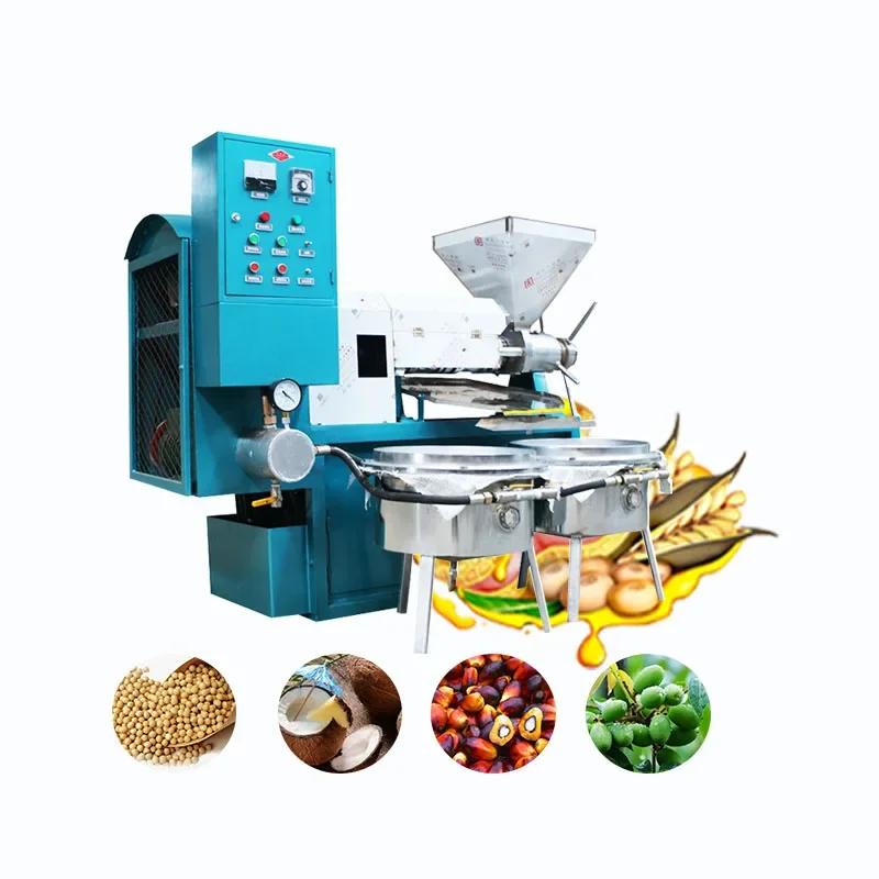 cotton seed machinery cold mill coconut oil press with oil filter oil press machine