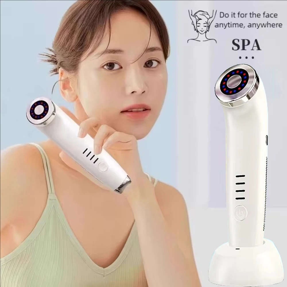 Home-Use Ultrasonic Facial Rf Radio Frequency Beauty Device Anti-Microcurrent Lifting Firming Collagen Machine Hifu Knife