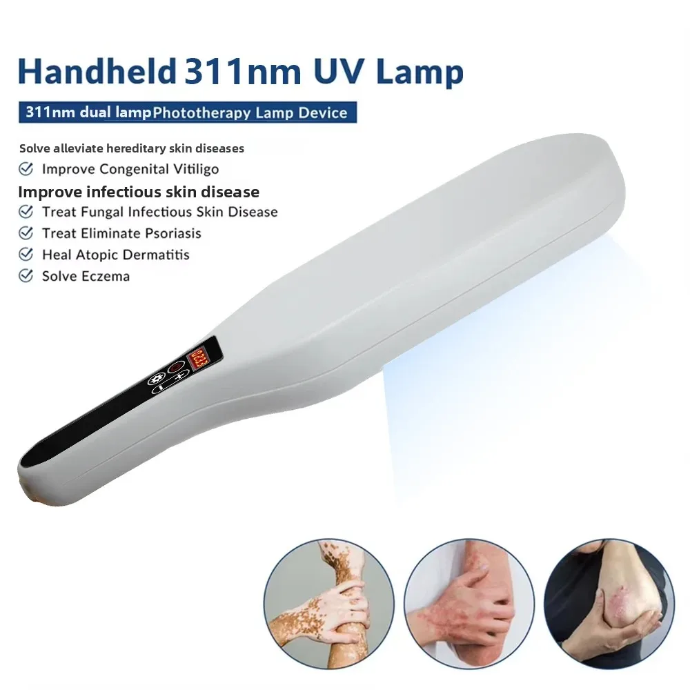 

311nm Ultraviolet Phototherapy Instrument UVB Lamp for Vitiligo Treatment Device Psoriasis Therapy Lamp Skin Disease Device
