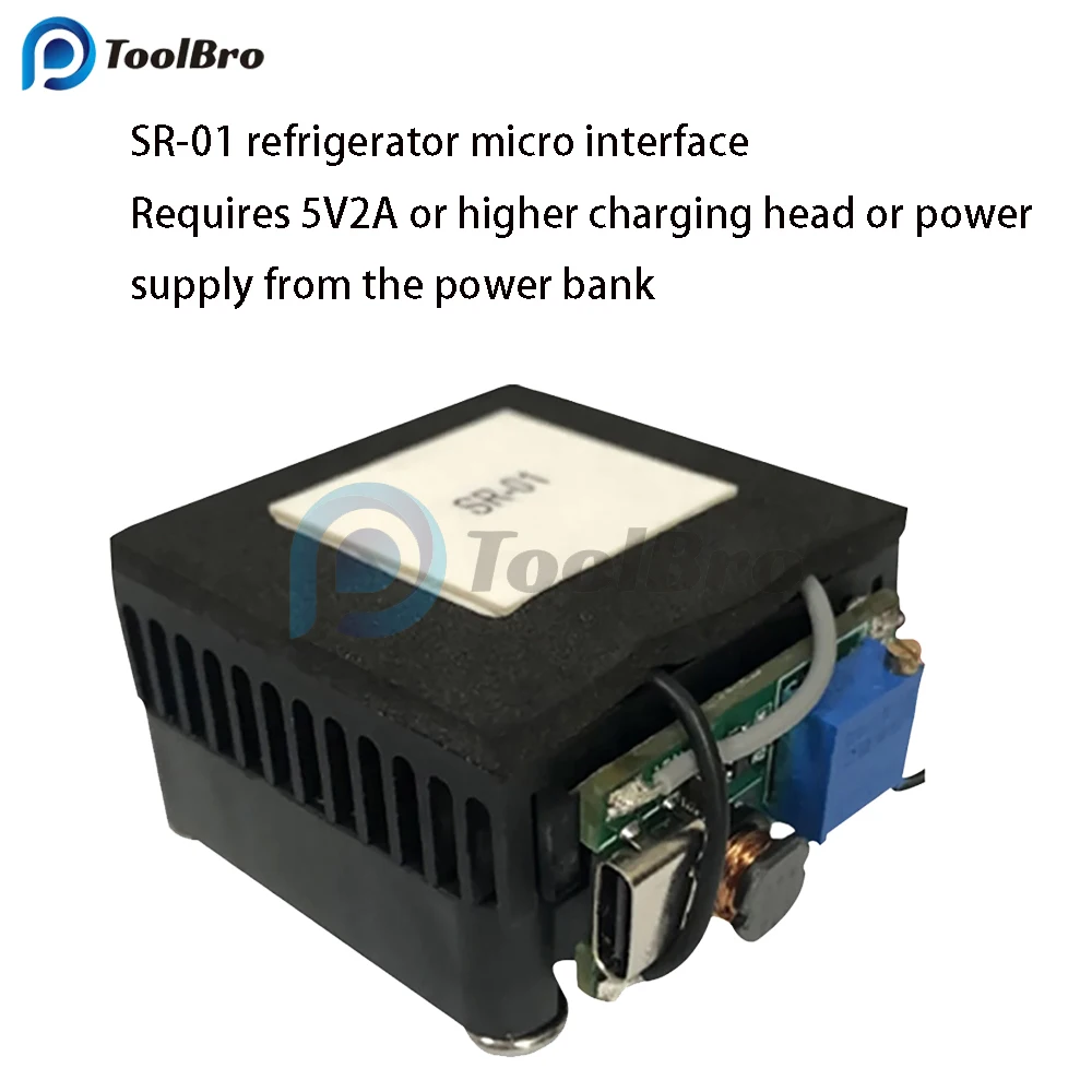 Imagem -04 - Refrigerador Termoelétrico Peltier para Celular Refrigeração Semicondutora Sistema de Refrigeração ar Condicionado Kit Faça Você Mesmo Sr01 5v