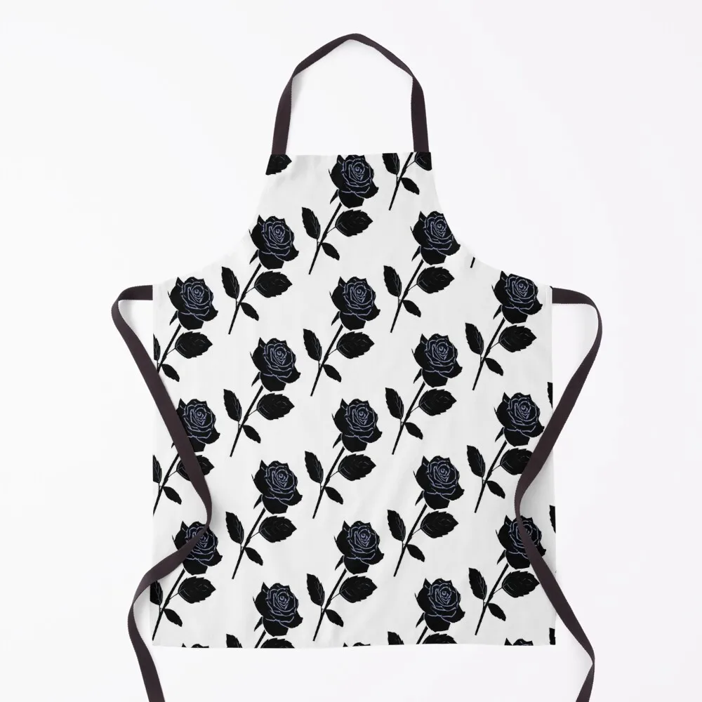 

2017 FLORAL TRENDS The Blues Rose Apron For Hairdresser Men'ss Apron