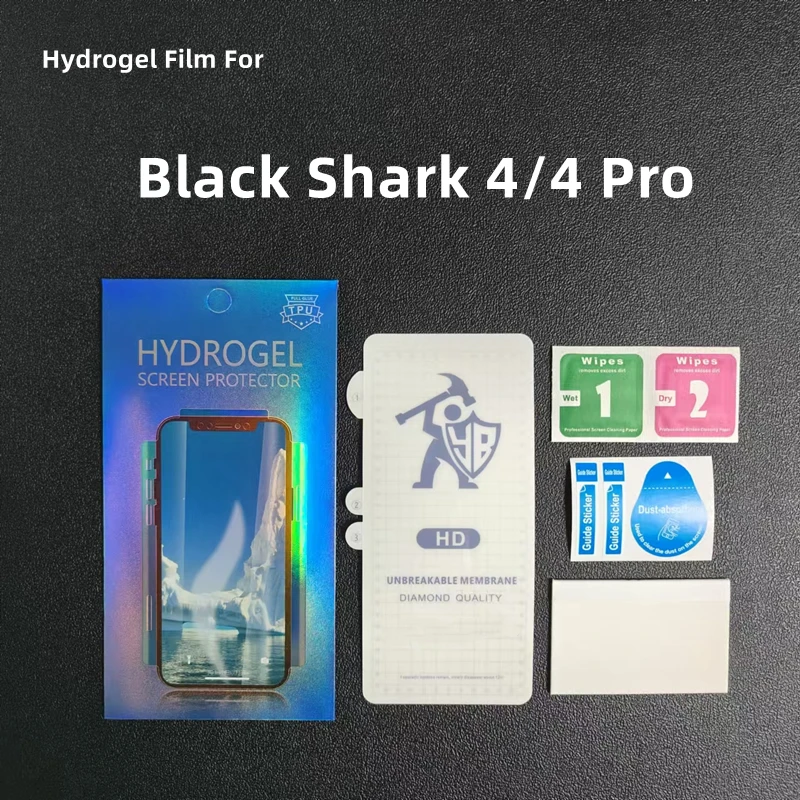 

2/3/4 шт. HD гидрогелевая пленка для Black Shark 4 Pro Защитная пленка для экрана для Black Shark 4, прозрачная защитная пленка, не закаленное стекло