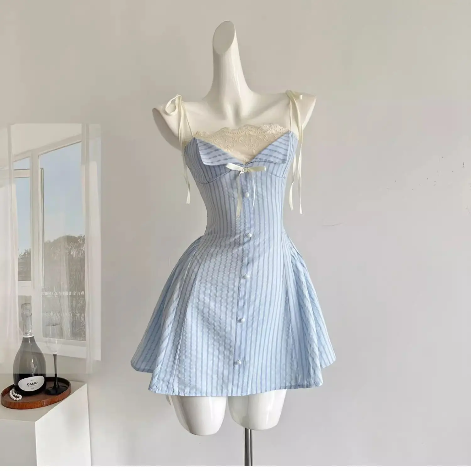 Kleider, ärmellos, für Damen, Boho, Sommer, Baumwolle, durchbrochen, ausgehöhlt, figurbetont, A-Linie, Outdoor-Resort, Bohemian, jugendlich, frisch, rein, einfach