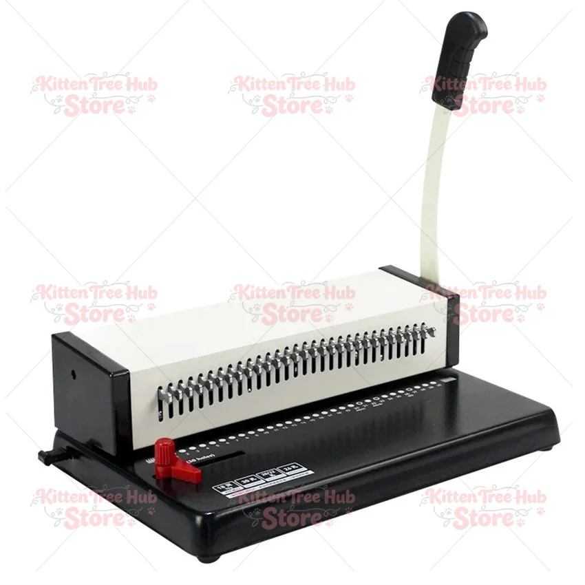 30 Circular Holes Loose-Leaf Punching Binding Machine A4/B5/A5 Hole Manual Puncher