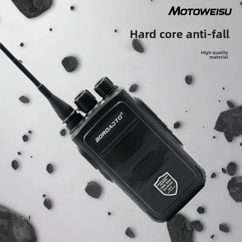 2026 New UHF Walkie Talkie 400-470MHz Powerful Long Range Two Way Radio Portable Transceiver  IP55 Waterproof with Earpiece