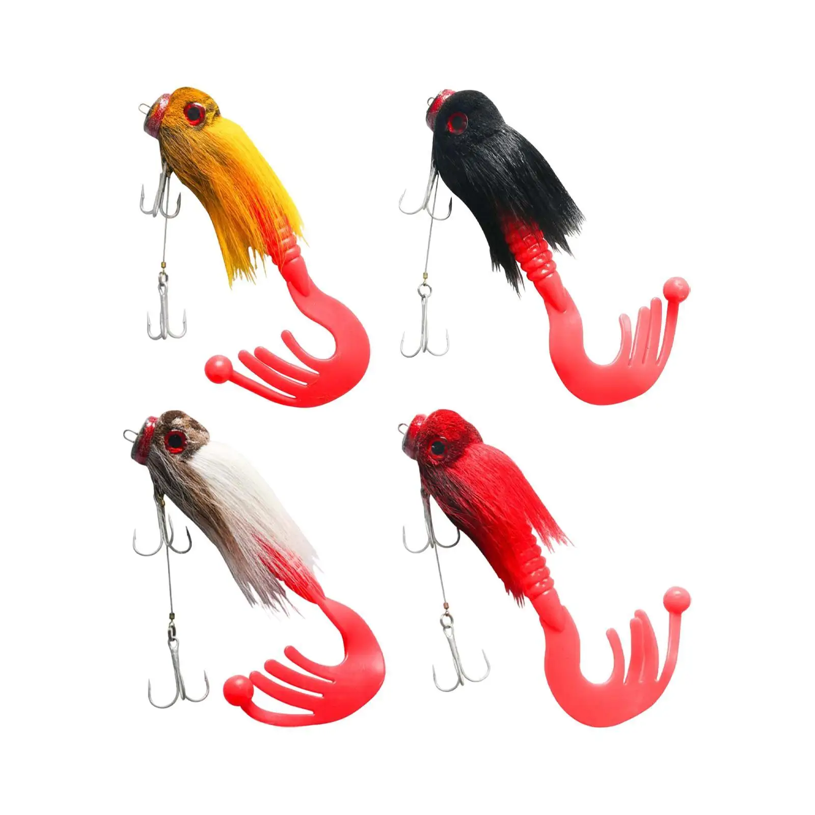 Artificial Fishing Lure Rat Practical Gift for Men Large Water Mouse