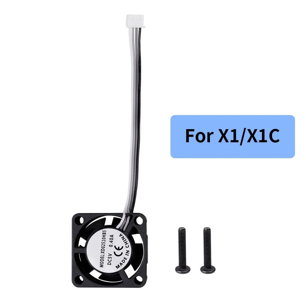 2510 Lüfter Für Bambu Lab X1/P1 A1 Hotend Lüfter Mit Kabel Schnelle lüfter Für Bambu X1C P1S P1P A1 A1 Mini 3D Drucker