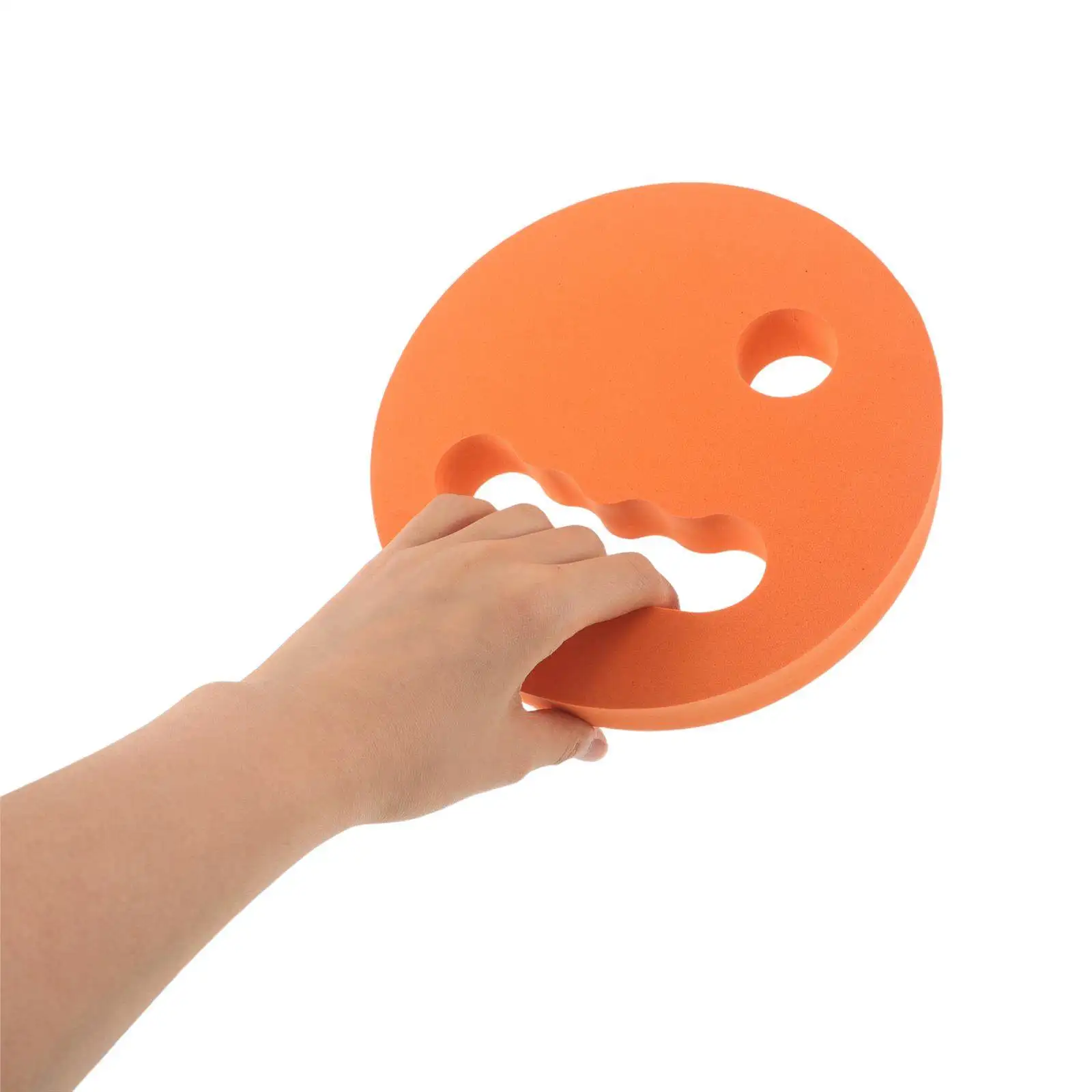 1Pair Water Exercise Discs Hand Held Eva Foam 18Cm Swim Weights Aquatic Resistance Discs Pool Workout Gear Hydrotherapy Fitness