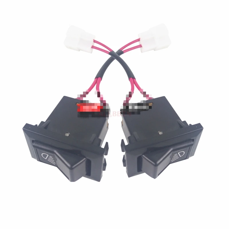 

For ZX SK Daewoo Hyundai Sany CLG XCMG CATERPILLAR Excavator headlight switch working large lamp switch Excavator Accessories
