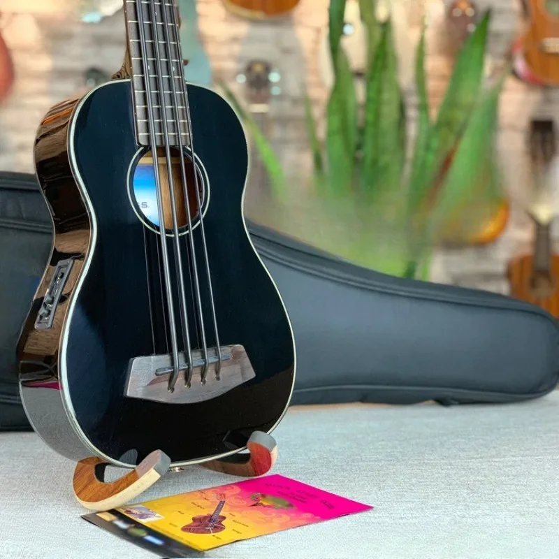 

30 inch peach core spruce surface single wood bass ukulele bass