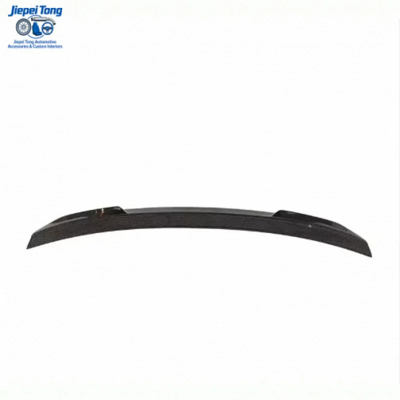 

Suitable for Roma Spoiler Dry Carbon Fiber Rear Trunk Wing SpoilerBody Kits