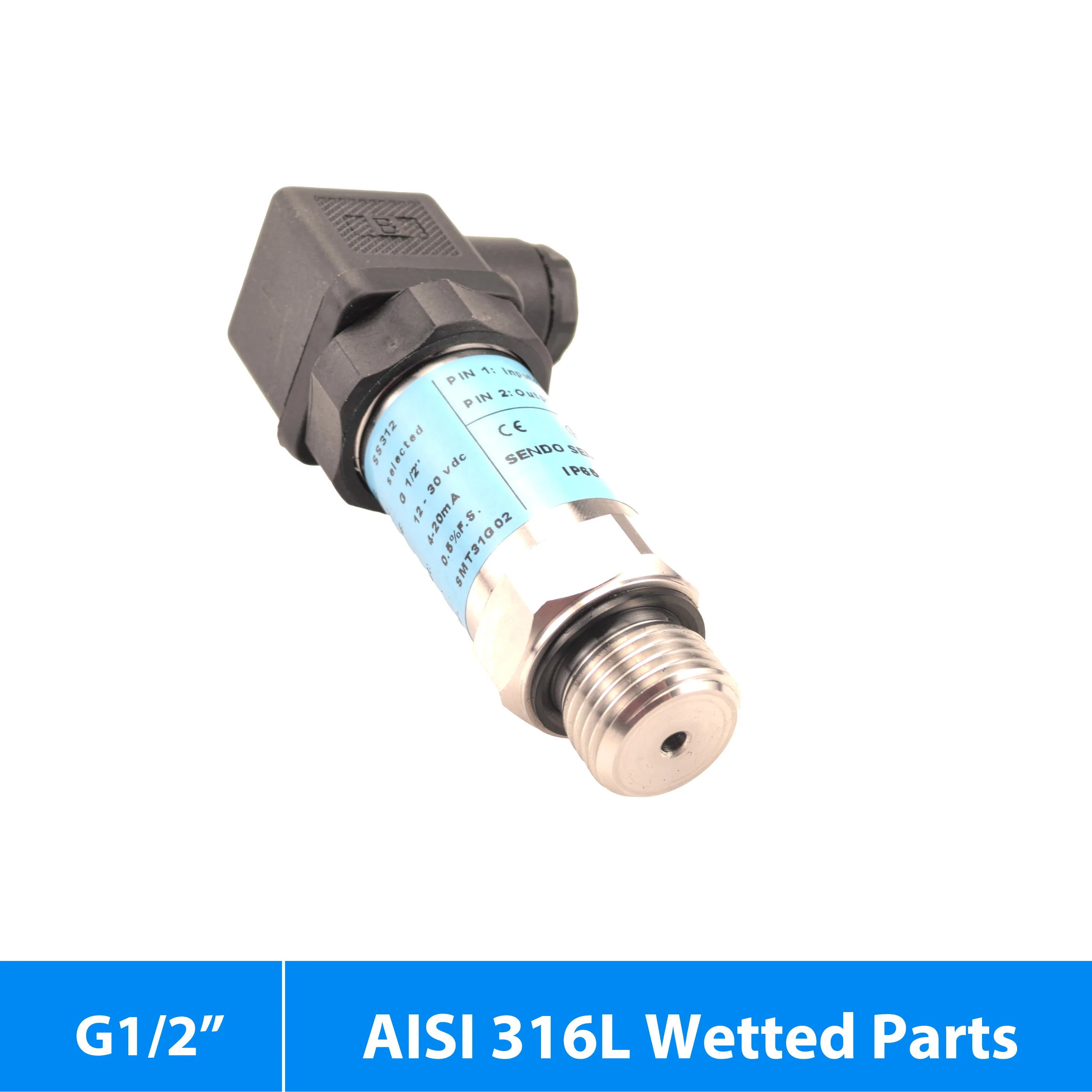 

Industrial pressure sensor transmitter 0.5 4.5V 0 5V 0 10V 4 20mA signal output 400KPA 1 bar 2.5 4bar 25 40 mpa gauge g 1 2 in