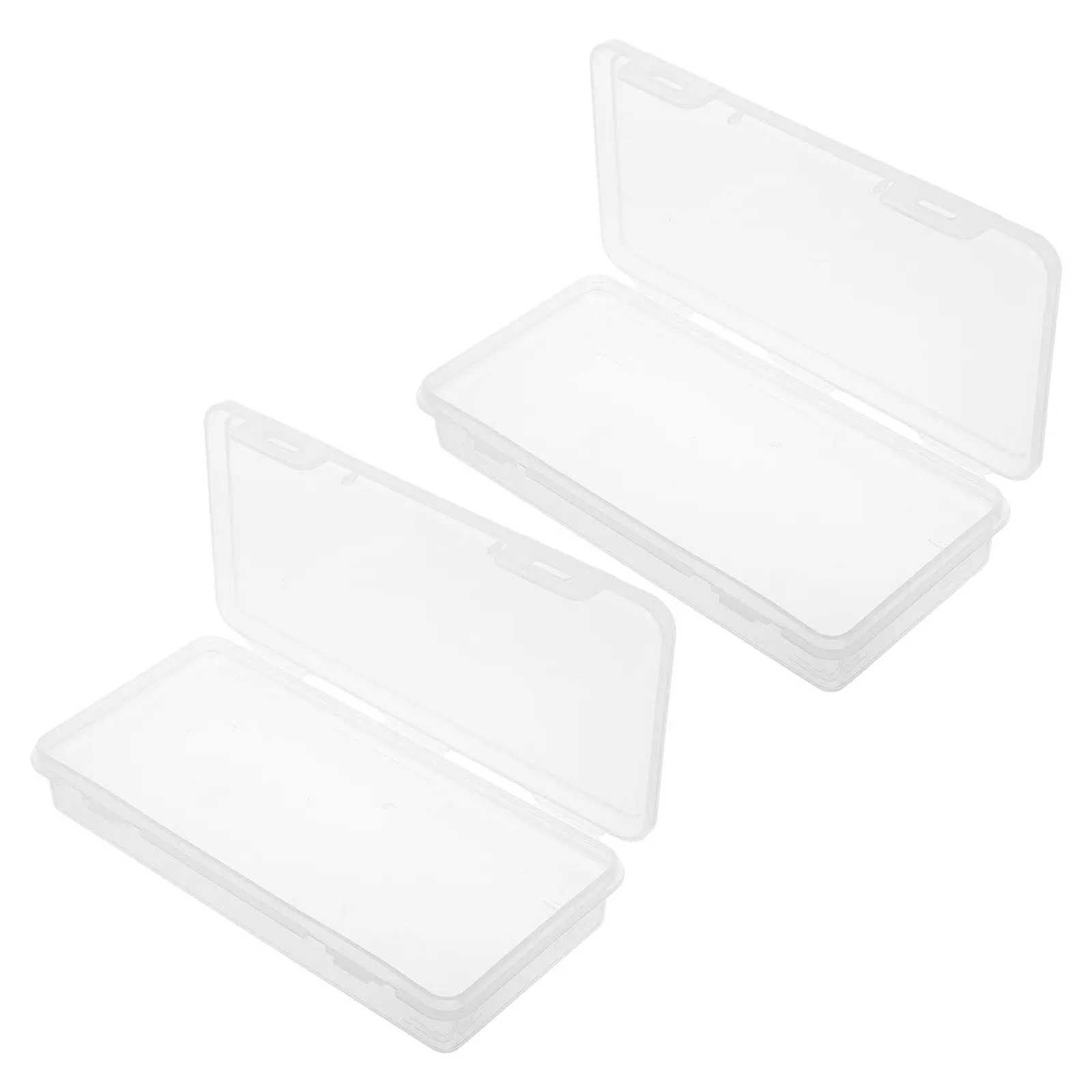2Pcs Sleek Mini Money Organizer Box for Office Desk Cash Register Coin Paper Currency Storage Container Portable Elegant Design
