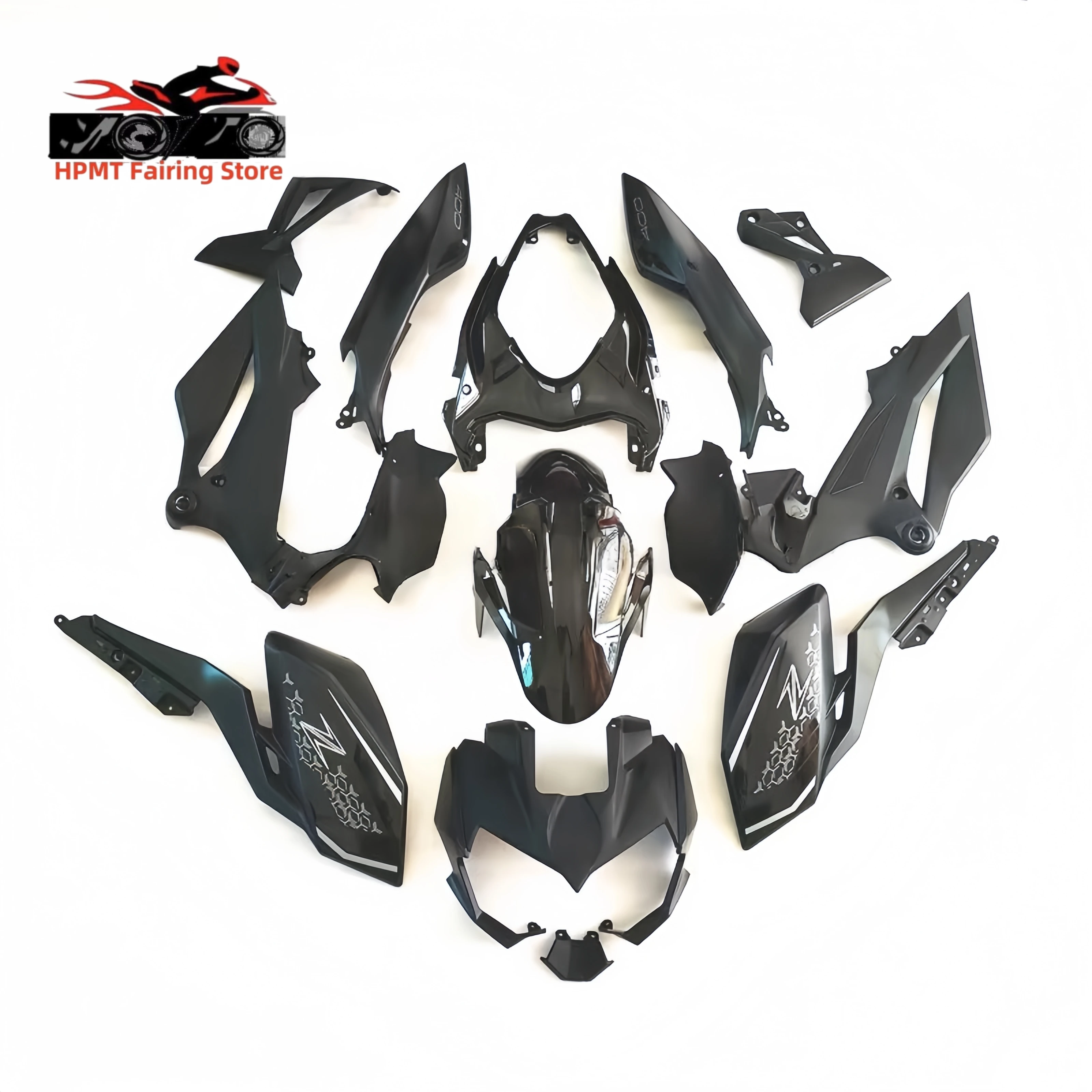 

New ABS Motorcycle Fairings Kit for KAWASAKI Z400 2019-2024 NINJA Z400 2019 2020 2021 2022 2023 2024 unpainted fairing