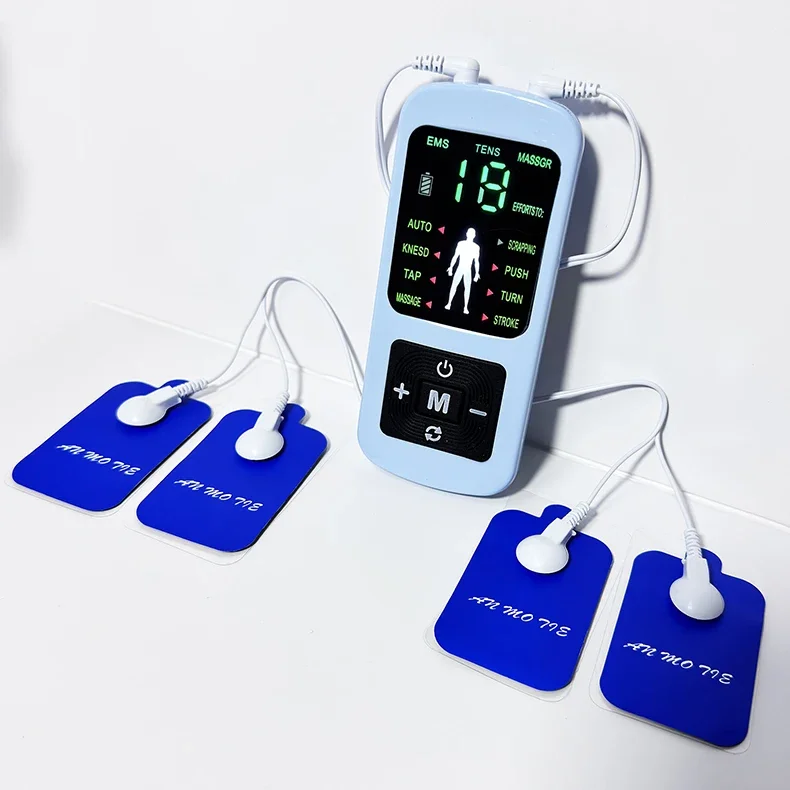 

8 Mode Dual Channel Wired Physiotherapy Arthritis Muscle Back Massager Muscle Stimulator Tens Massager