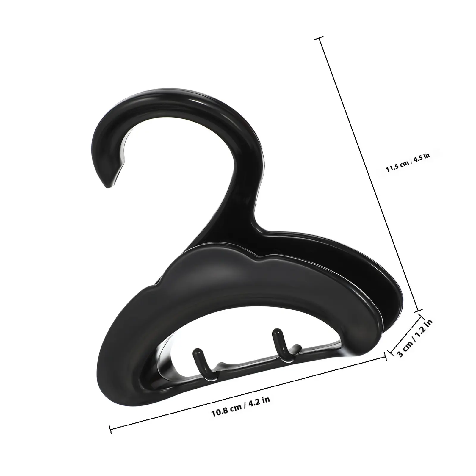 16Pcs Bag Hooks Purse Hanger for Closet Backpack Handbag Organizer Strong Plastic Easy Hang Minimalist Space Saving Design