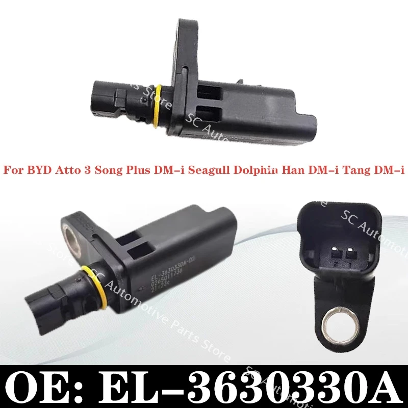 SC For BYD Atto 3 Song Plus DM-i Seagull Dolphin Han DM-i Tang DM-i ABS wheel Speed Sensor Auto Car Accessories OEM EL-3630330A