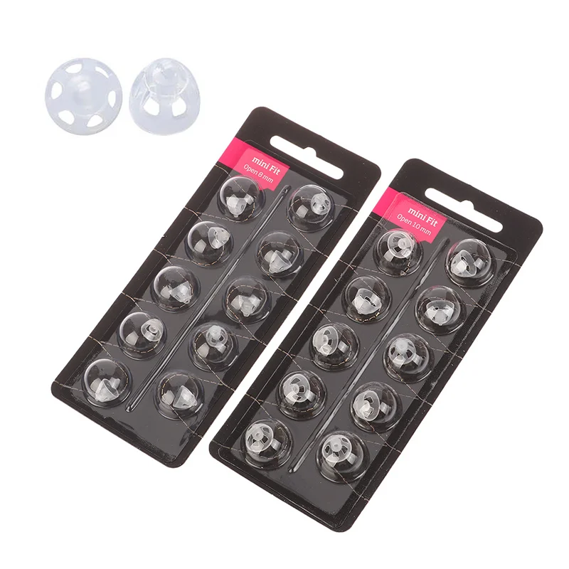 1pack includes 10Pcs Hearing Aids Earplugs Domes Silicone mini fit Open Ear Tips Replaceable Hearing Aid Accessory 8/10mm