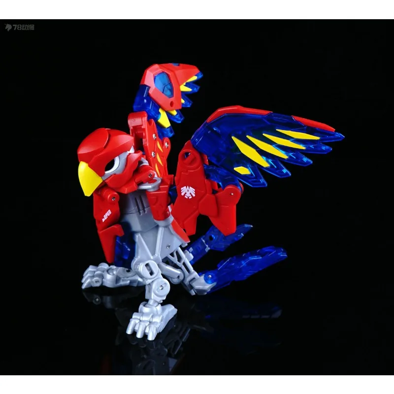 Brandneues Inventar 52TOYS Original BEASTBOX Animal Box Bird Clan BB-09 Echo Transformiertes Spielzeug Montagemodell Geschenk Ornament