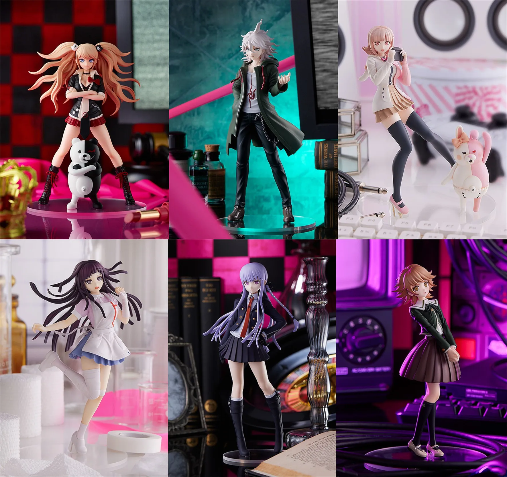 

Original Brand New ‌In Stock ‌‌GSC POP UP PARADE Danganronpa Komaeda Kirigiri Mikan Nanami Figure Collectible Gift Decor