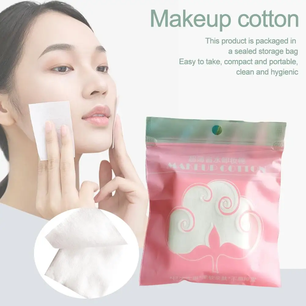 Makeup Remover Cotton Pads Natural Cotton Water-saving Facial Tools Cleaning Facial Makeup Cleaning Skin Cotton White Remov I9Z7