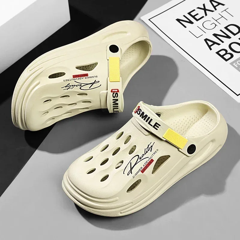 2025年新作 メンズ クロッグスリッパ サンダル メンズ ガーデンシューズ フラットサンダル メンズスニーカー アウトドア ホーム クロッグスライド メンズ サマーシューズ