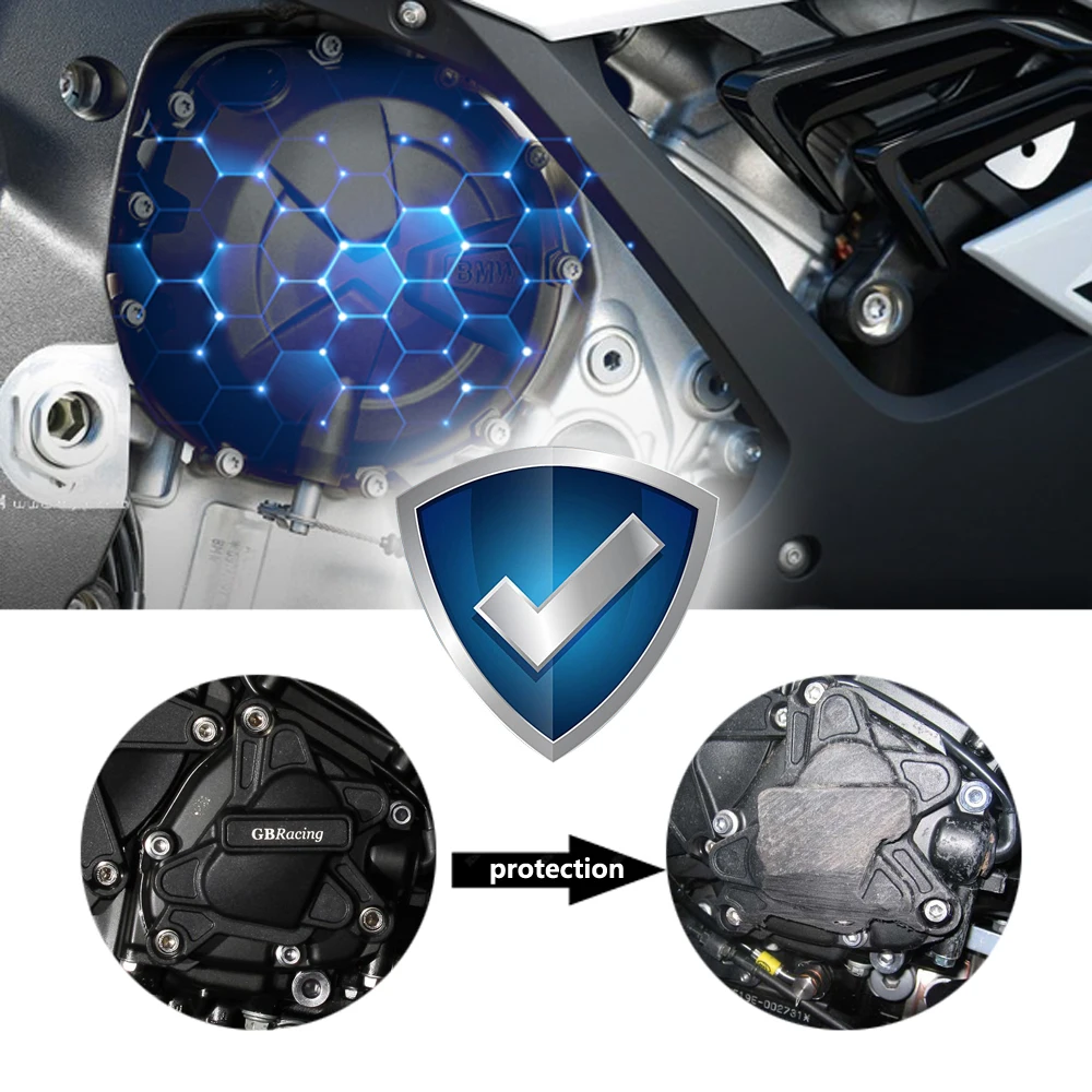 GSX-R750 GSX-R600 Engine Cover Protector For SUZUKI GSXR 600 750 2006-2015 K6 K8 K11