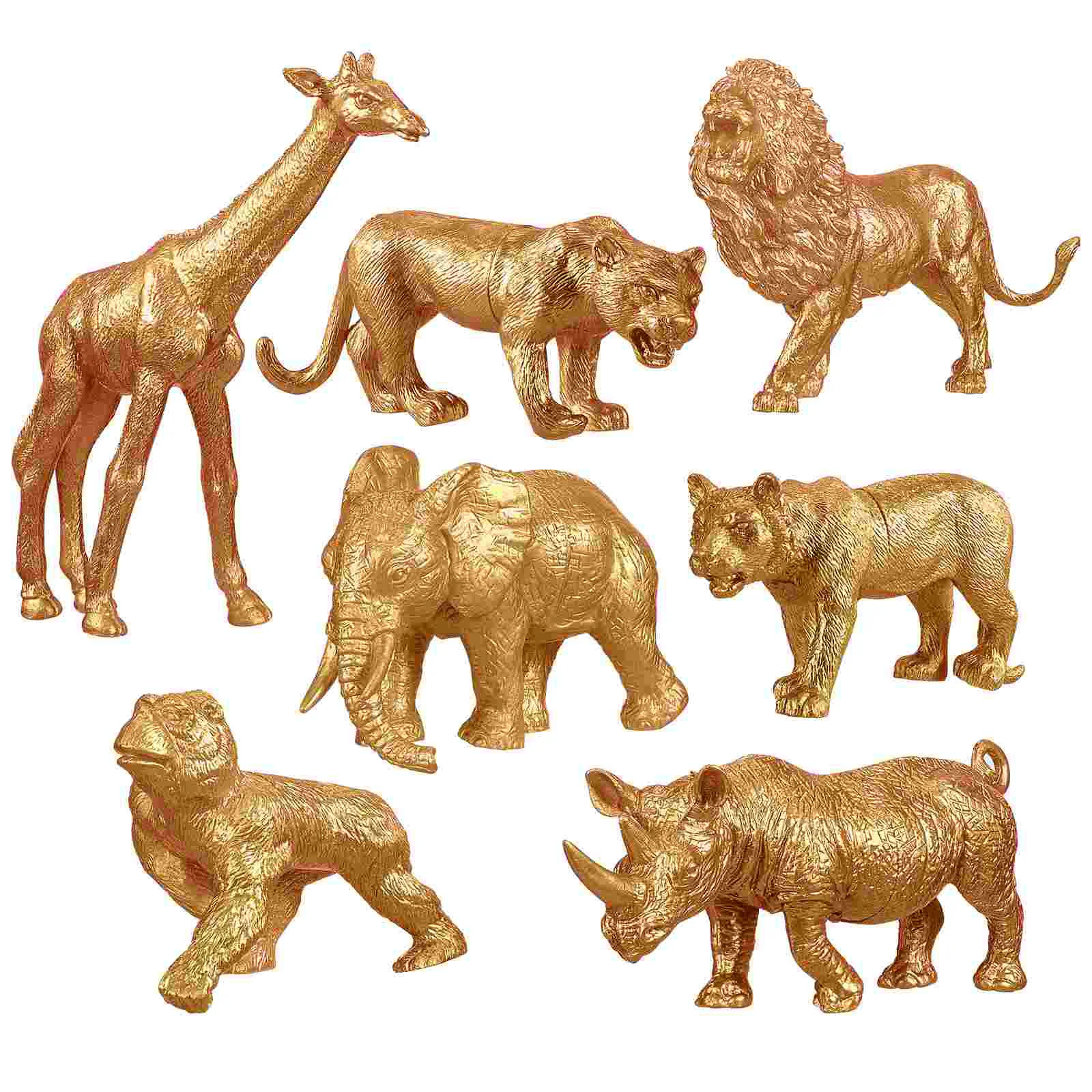 Animal Model Ornaments Stuff Number Toys Shaped Decoration Static Creative Simulate Edition