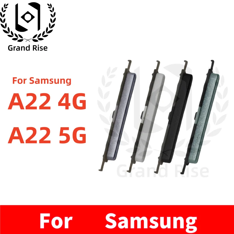 For Samsung Galaxy A22 A24 A25 A26 A30S A31 A32 A33 A34 A54 A326 4G 5G Power Button Key + Volume Side Button Keys Button