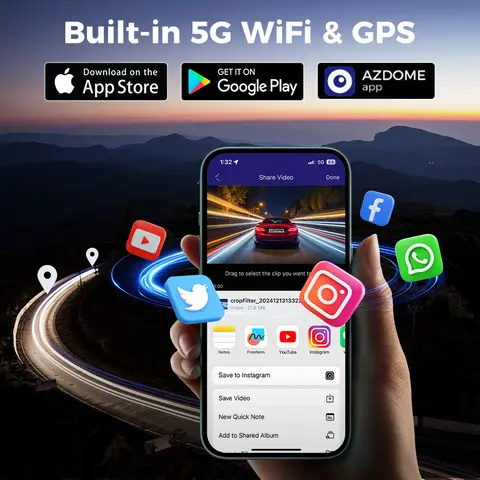 8 best sales azdome dash cam - №1