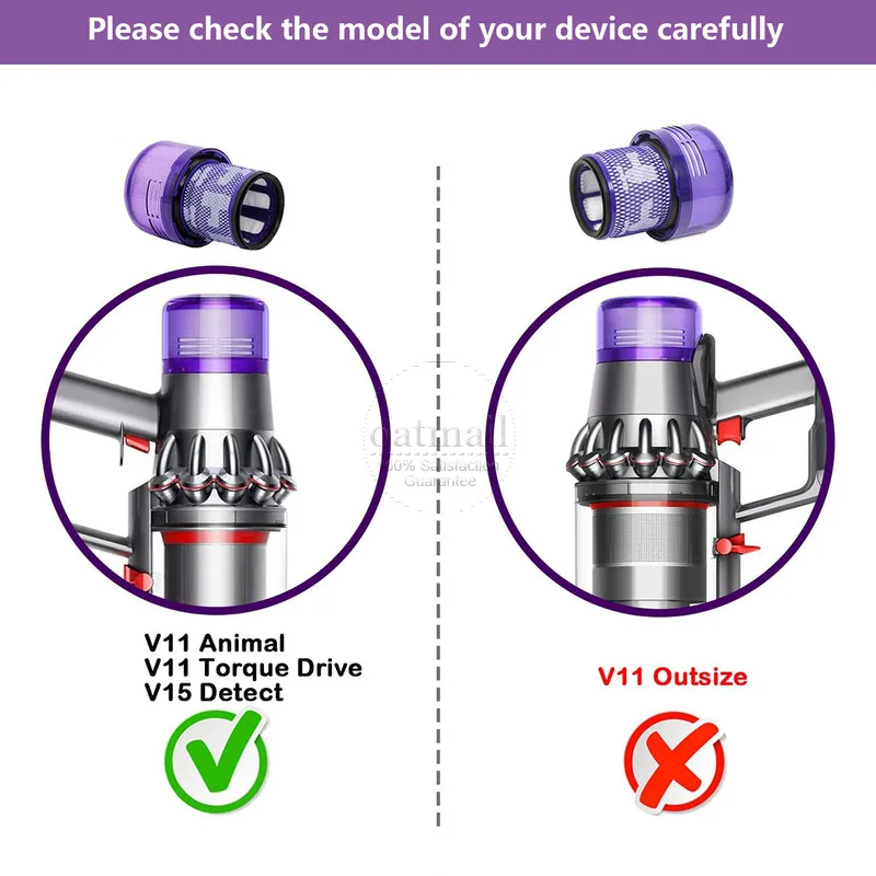 For Dyson V11 Animal / V11 Torque Drive / V15 Detect Accessories for Dyson Filter Cyclone Vacuum Cleaner Replacement Spare Parts