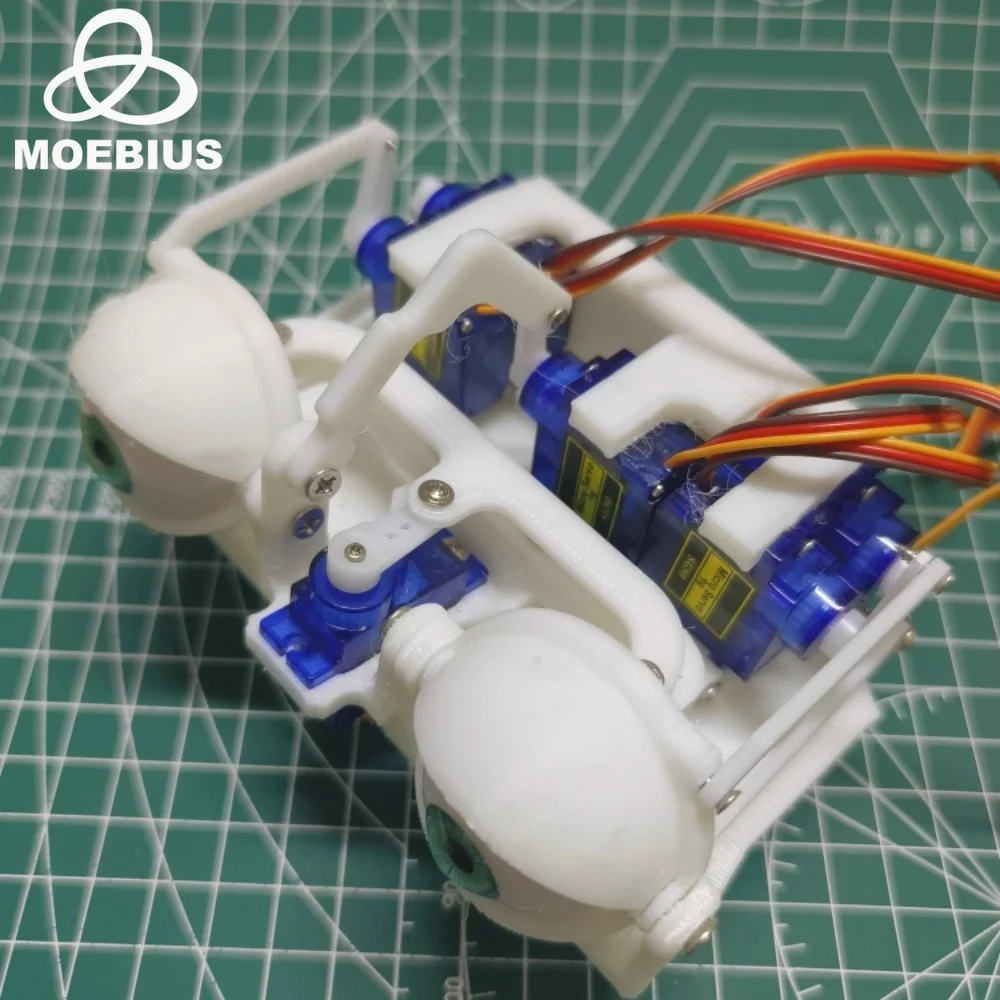 مجموعة ألعاب تجربة العلوم الآلية ، روبوت متنقل ، عيون المحاكاة البيولوجية ، الساق ، برنامج الصبي ، اردوينو