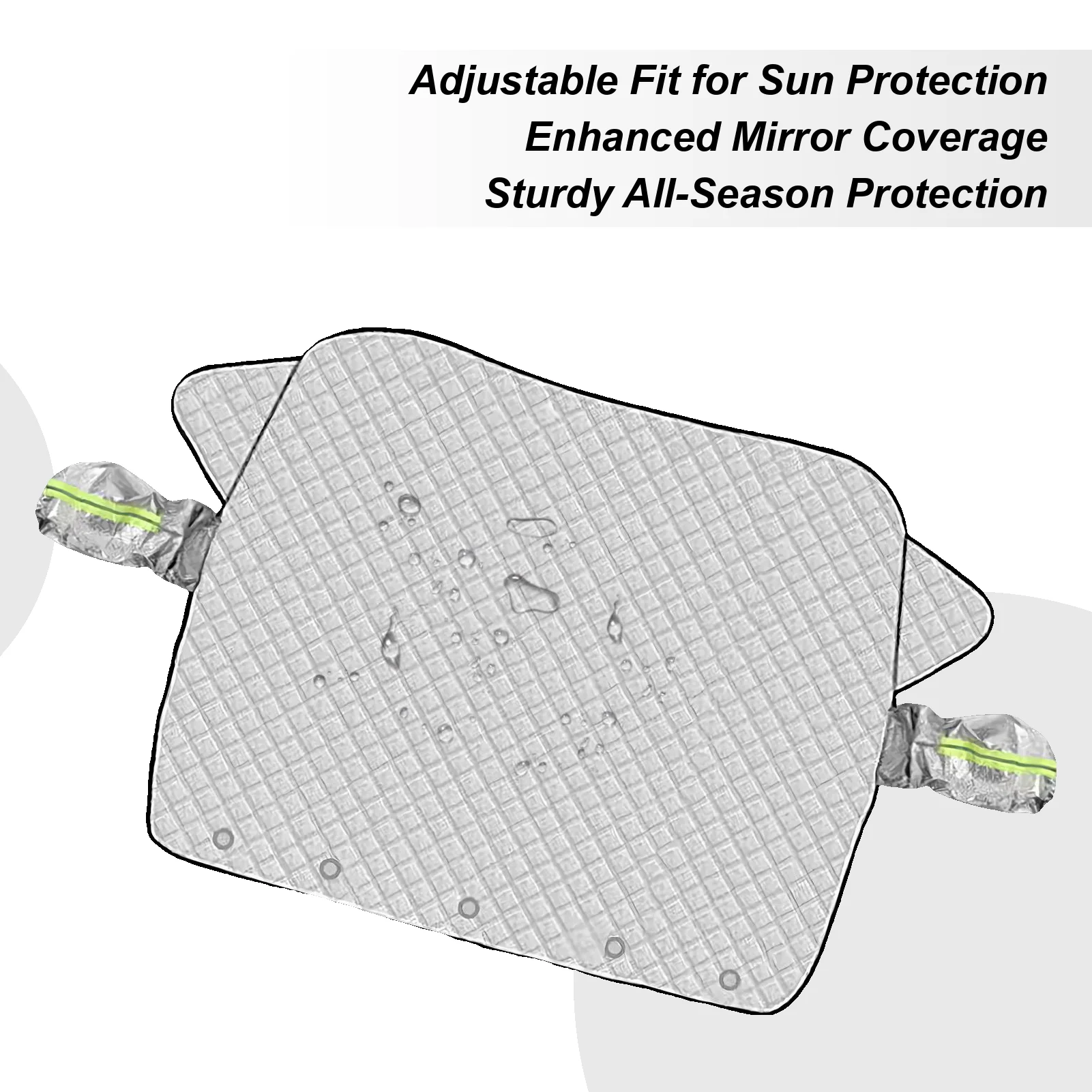 

Car Windshield Shade Protective Magnetic All Weather Windshield Protector Winter Frost Shield For Vehicle Truck SUV RV Sedan