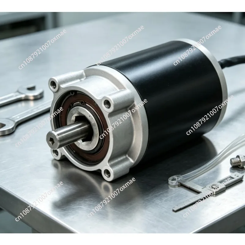 100W DC Motor 12V 24V, 16/20 Hex Shaft, For Rotary Tiller Seeder Fertilizer Spreader