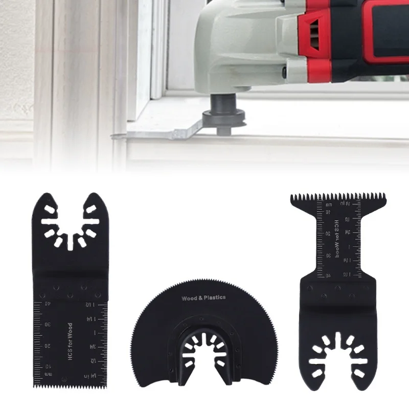 

24 шт./компл. многофункциональное осциллирующее лезвие для резки пилы для деревообработки металла