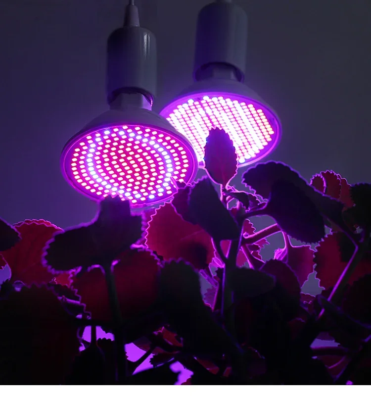 E27 LED Grow Light Bulb Full Spectrum  Plant Lamp for Indoor Plants Hydroponics Flower Seedling