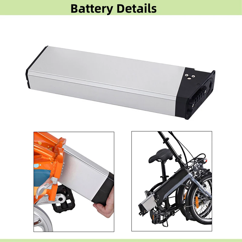 Replacement MATE X Folding eBike Battery 52V 48V 17.5Ah 13Ah 10.4 for 2022 New Engwe EP-2 Pro Engine  Upgraded Version DCH-009