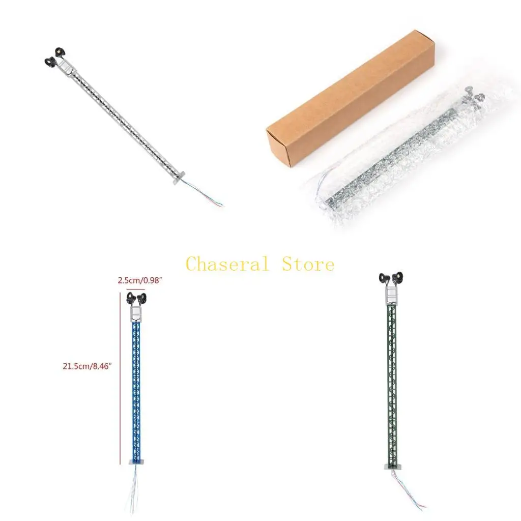 

E7CE Model Railway Lamp Warm Light Railroad Post Sand-table Exercise HO Scale 1 Scale for Sand-table Exercise