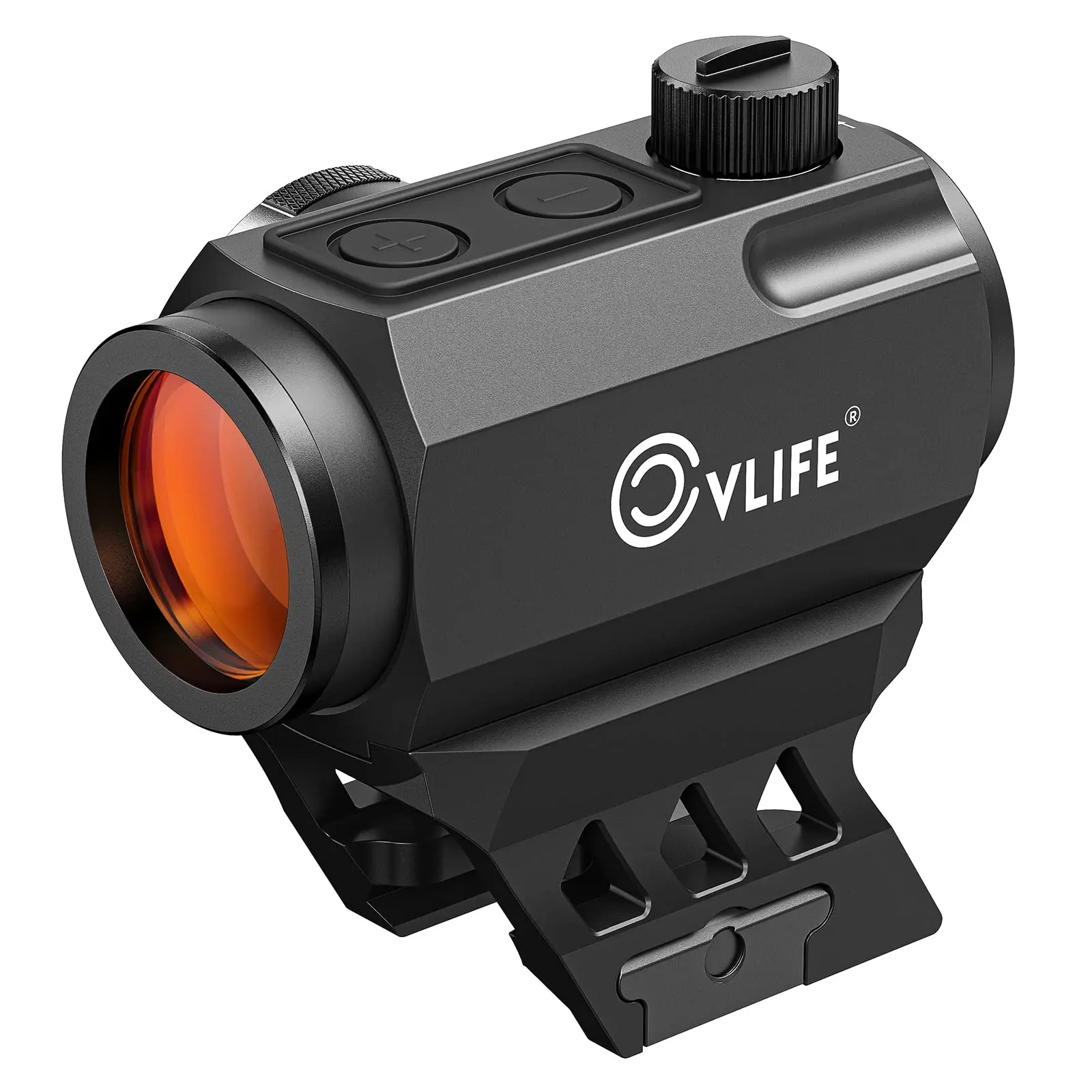 CVLIFE JackalHowl Red Dot Sight 1x20mm 2 MOA Motion Awake with 10 Brightness IPX7 Waterproof Scope Optics with Absolute Co-Witne