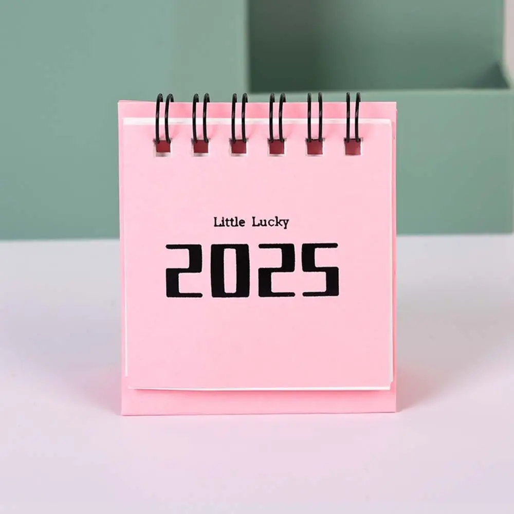 

Coil Standing Flip Desktop Calendar Daily Schedule Schedule Planner 2024 2025 Calendar Paper Yearly Agenda Mini Desk Calendar