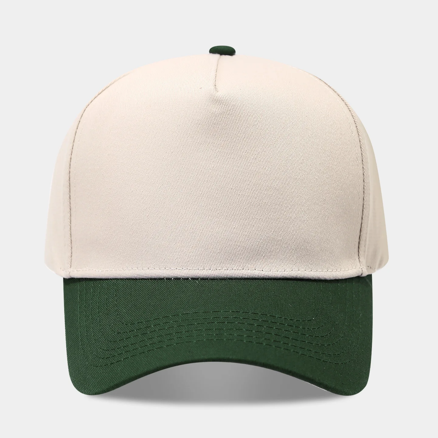 Neue farbblockierte Fünf-Panel-Baseballkappe für Damen, modischer und lässiger Sonnenhut für Herren, LKW-Fahrer-Kappe, trendig und vielseitig – Detail 15