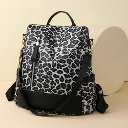 2024 Vintage Women Backpack High Quality Nylon Women Bag Female Travel School Bags Mochilas Large Capacity Rucksacks For Girls