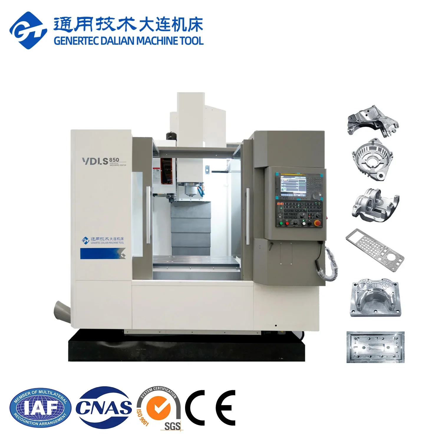 GT DMTG VMC850 CNC Vertical Machining Center Automatic  Milling Machine For Metal Fresadora  VMC 