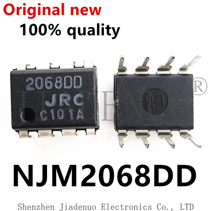 (10-20pcs)100% original New NJM2068DD 2068DD  DIP-8 Chipset