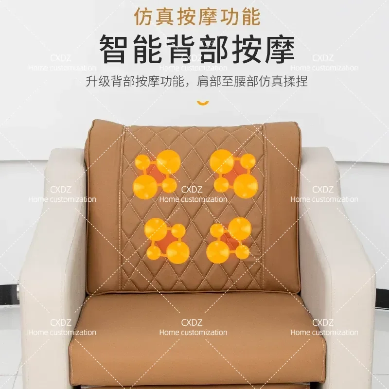 Multifunctional Barber Chair for Salon Manicure Shop High End Styling Seat with Adjustable Reclining Function Professional