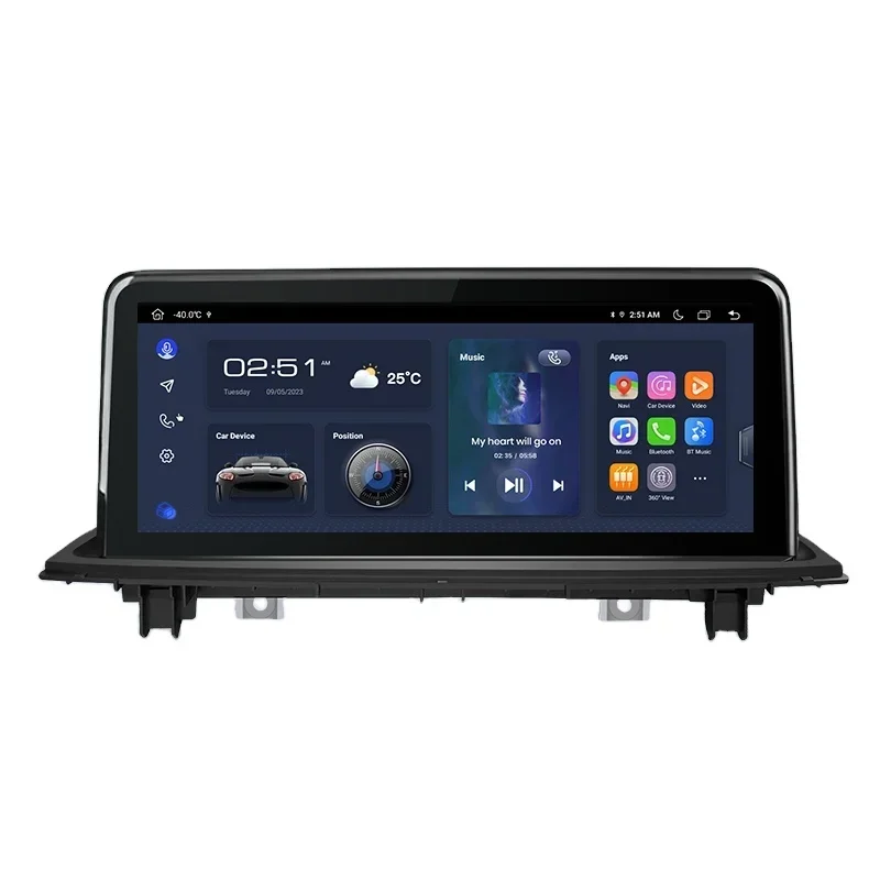 

Junsun Wireless CarPlay Android Auto Car Radio For Series 1 2 3 4 F20 F21 F22 F30 F31 F32 F33 F34 F36 Multimedia GPS 2din