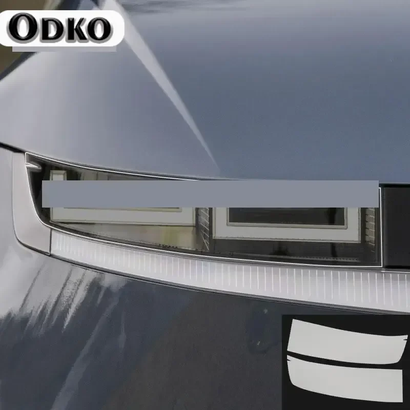 غشاء واقي ضد الخدش PPF للمصباح الأمامي للسيارة من البولي يورثين ، إصلاح مضاد للخدش ، ملحقات خارجية ، هيونداي IONIQ 5-شو شو