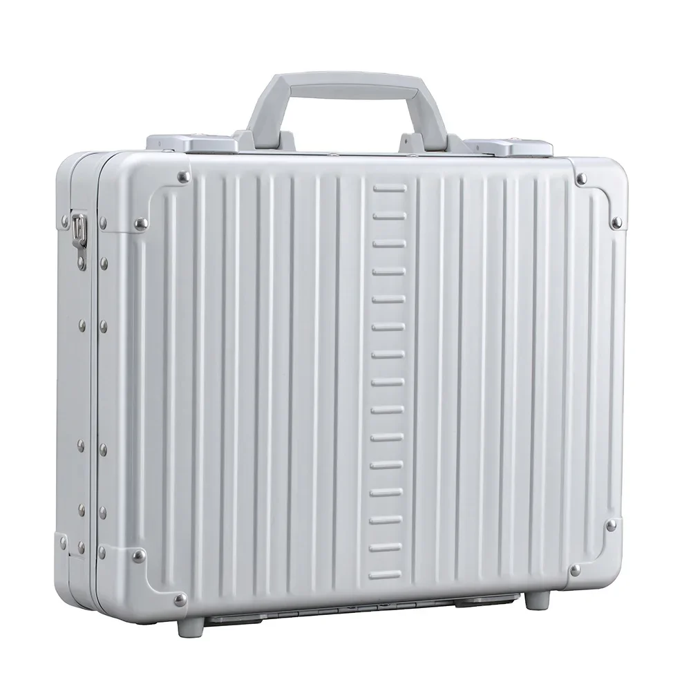 

2024 OEM multi-function standard protective suitcase customized aluminum case for legal and administrative official documents